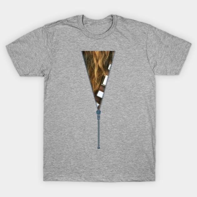 Under This Shirt I’m All Wookiee T-Shirt by My Geeky Tees - T-Shirt Designs